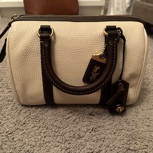 Coach Ruby Satchel Large Chalk Used Great Condition